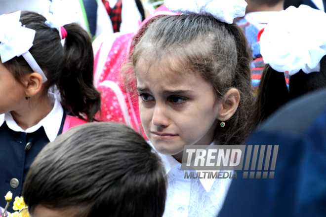 Azerbaijan marks Knowledge Day. Azerbaijan, Baku, 15 sept. 2016